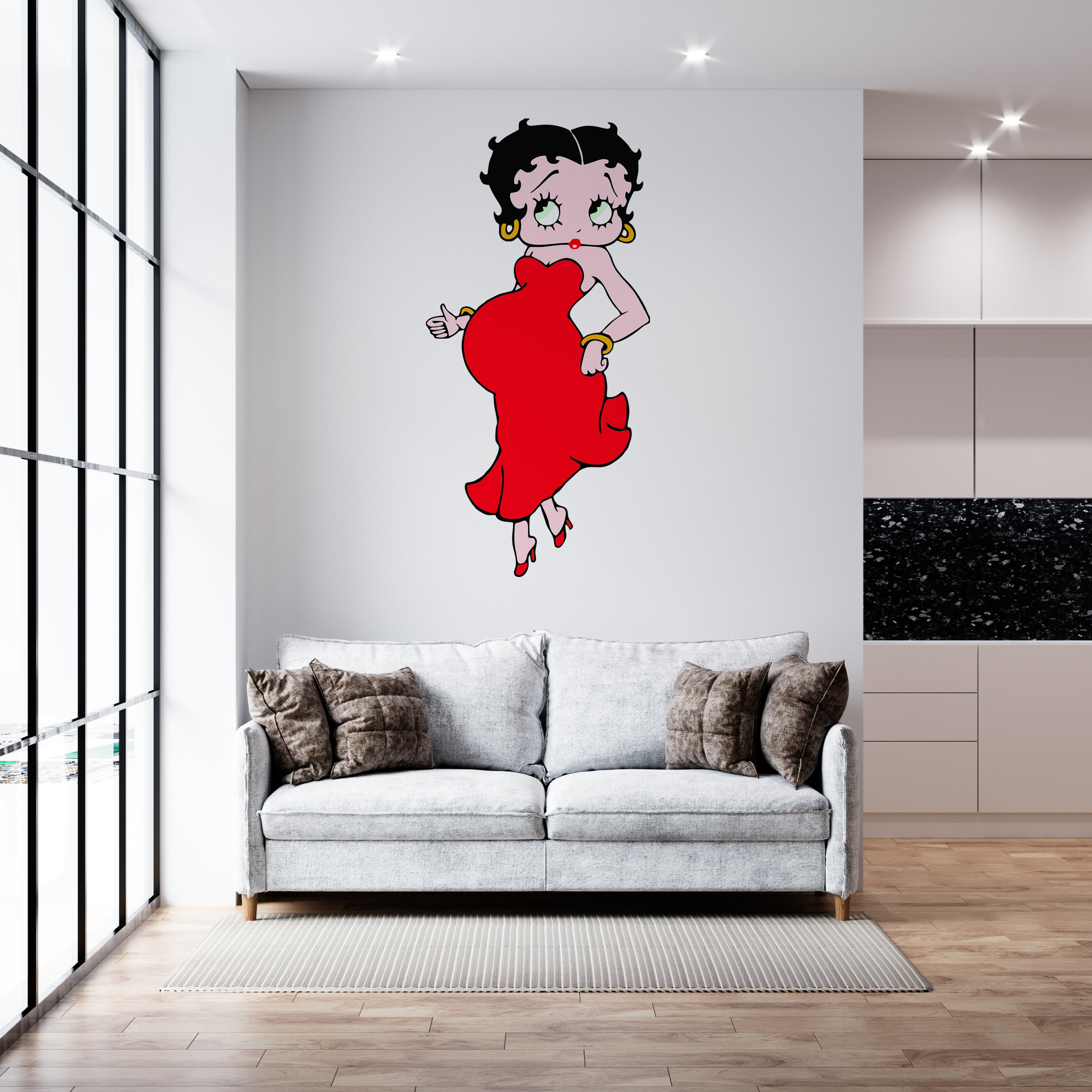 Tattoo Betty Boop - Betty Boop - Sticker