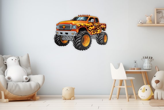 Cartoon Car Wall Sticker Cartoon Car Wall Sticker