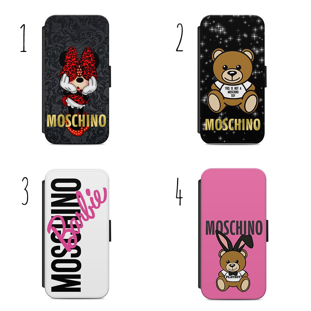 MOSCHINO FAN Fashion Minnie H45 Custom Luxury Gift Phone Case for