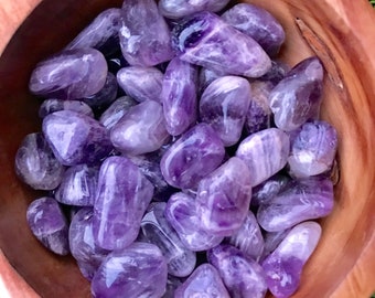 Tumbled ~CHARGED~ Amethyst Crystal