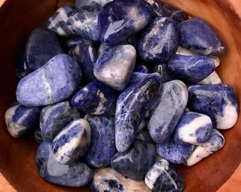 Tumbled ~CHARGED~ Sodalite Crystal