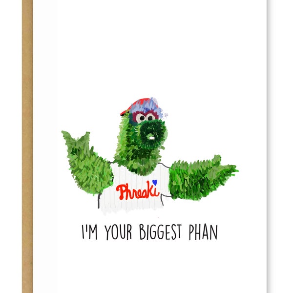 I'm Your Biggest Phan • Valentine's Day Card, Dating, Anniversary