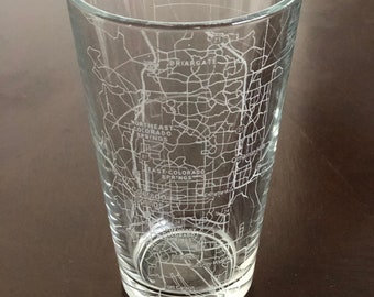 16 oz. Colorado Pint Glass Drinking Glass Gift Ideas 