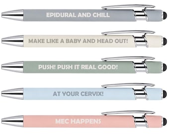 Labor & Delivery Nurse Set of 5 Pens Gift