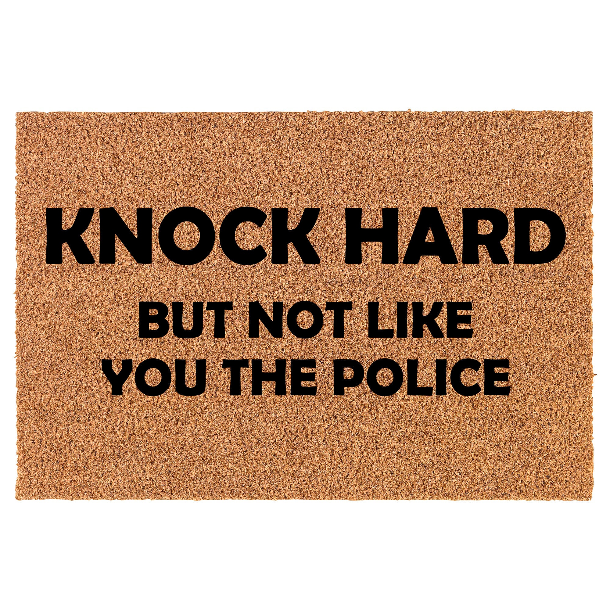 Knock harder. Knock harder