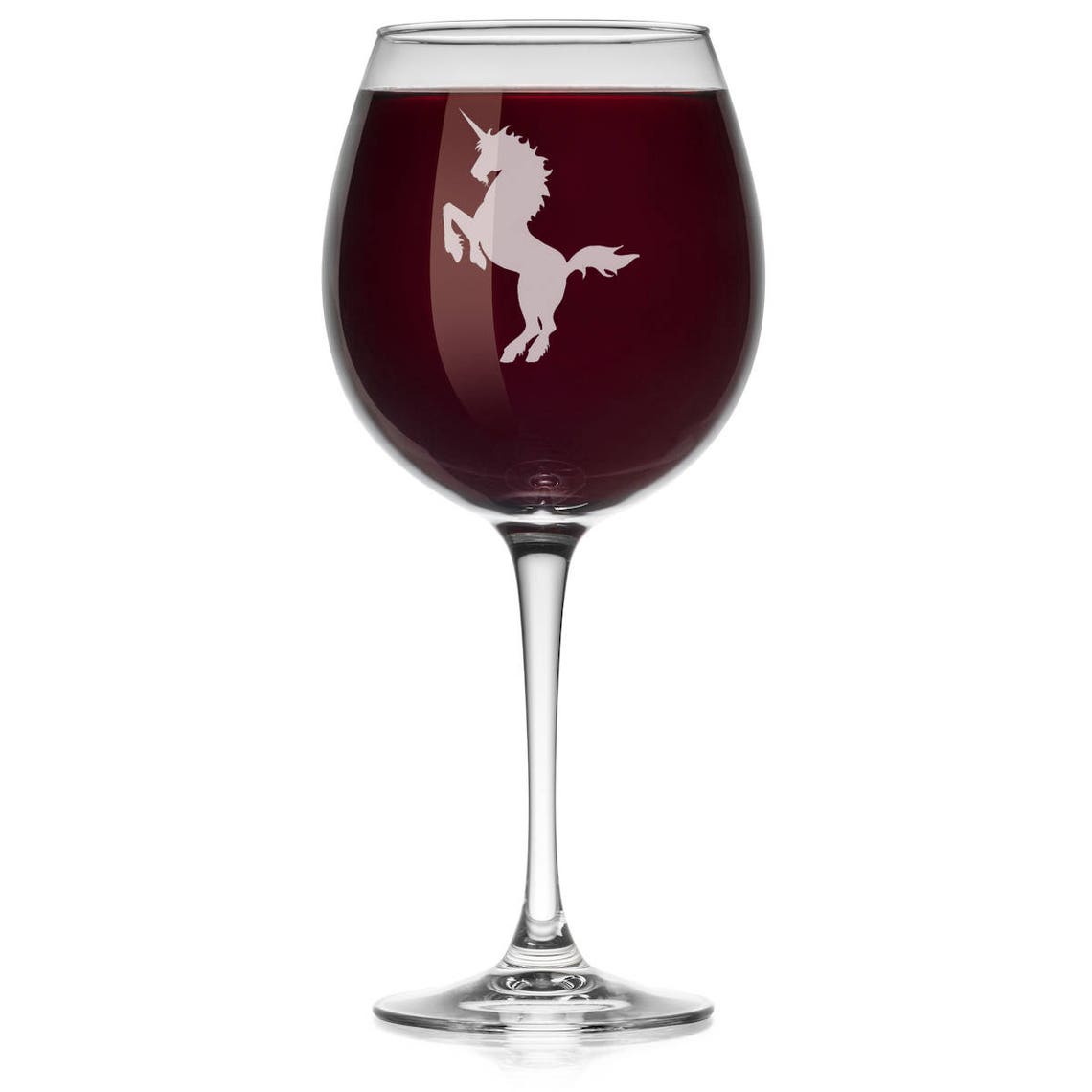 Unicorn Wine Glass Stemless or Stemmed Etsy