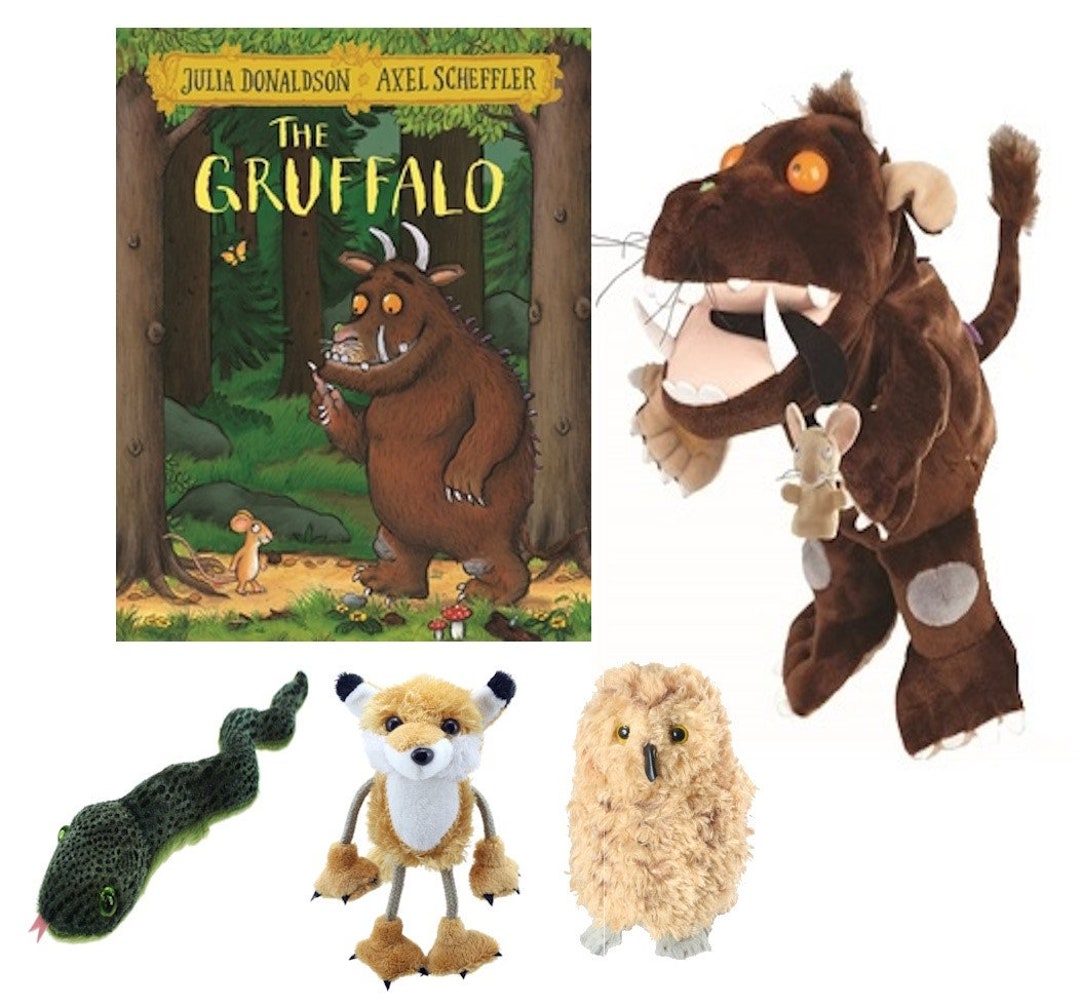 The Gruffalo Puppet Story Book Set Bag Sack EYFS Teachers Christmas Gift  Storytelling Resource Childrens Gift Julia Donaldson 