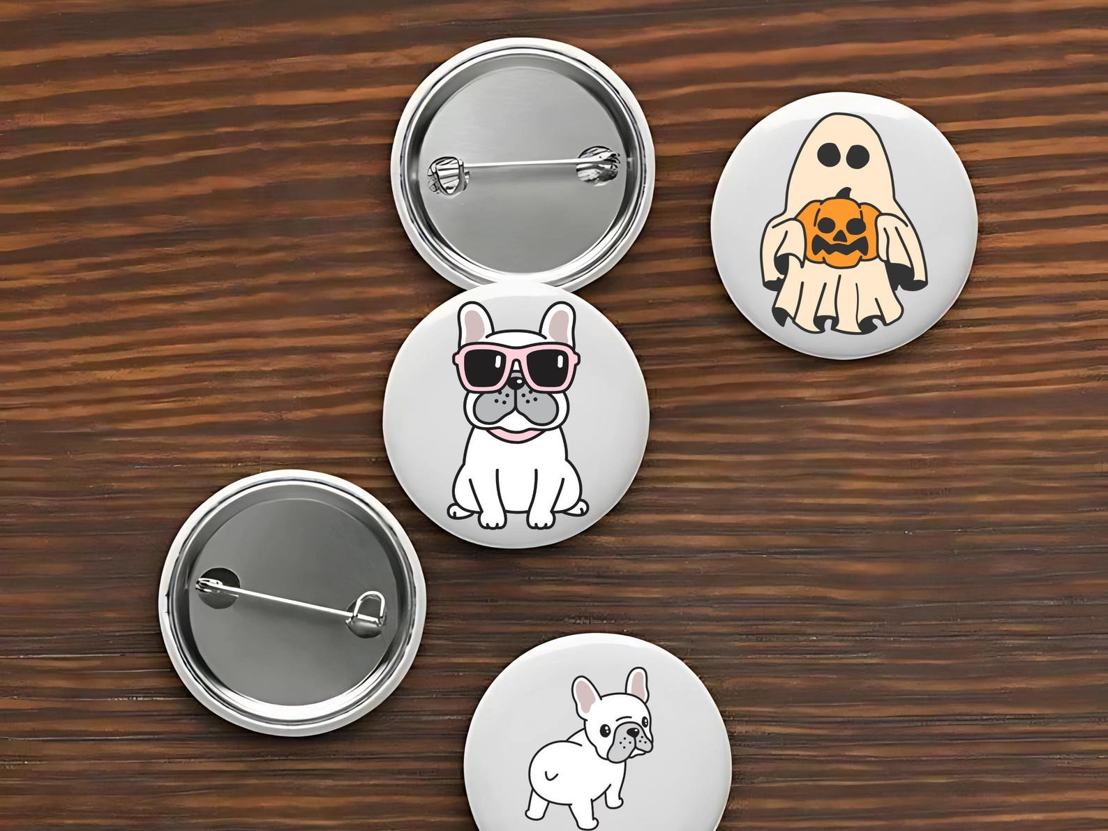 Custom Full Color Pin Buttons Pinback Buttons Badge Personalized Photo ...