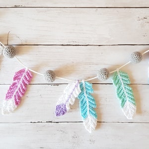 Feathered Bunting Crochet Pattern