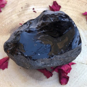 Raw Apache Tear medium/Large Rocks - Grief, Protection, , Peace, Comfort