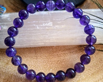 Amethyst Bracelet: Calming Femstone Jewellery