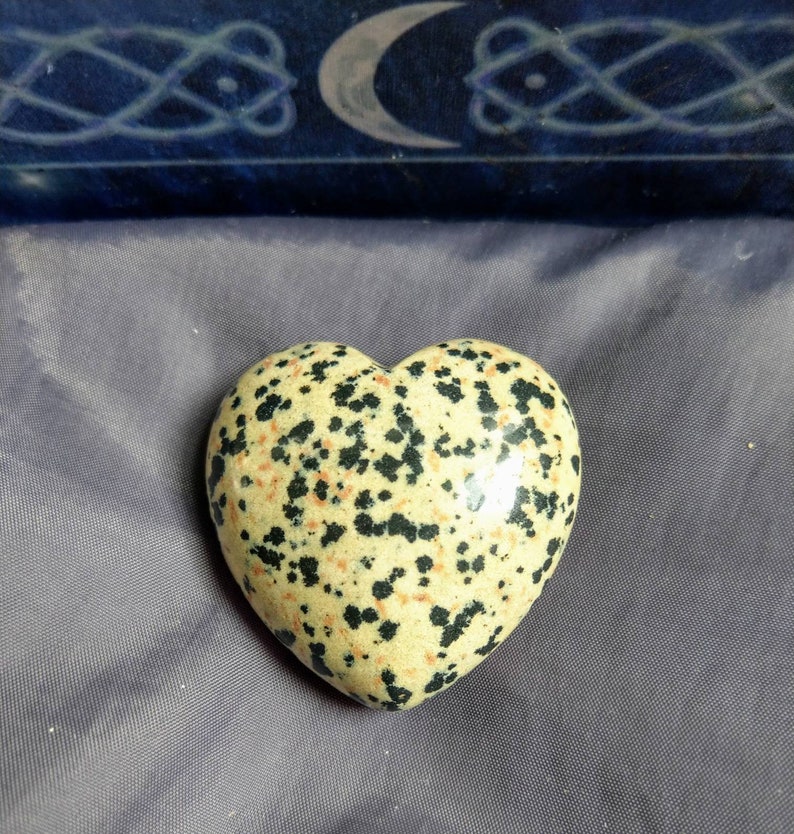 dalmation Jasper lucky hearts crystal healing spiritual support