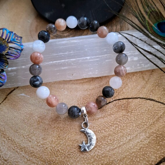 Moon discount crystal bracelet
