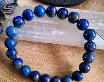 Lapis Lazuli Bracelet: Handmade Healing Jewellery Gift