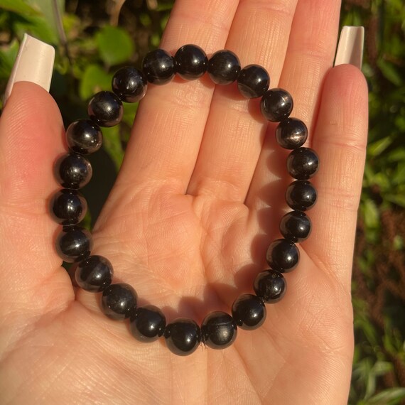 obsidian stone of reflection WRAP BRACELET & NECKLACE obsidian stone of reflection WRAP BRACELET & NECKLACE