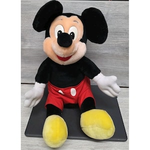 VTG Mickey Mouse Disneyland Walt Disney World 15" Plush Walt Disney ProductionB4 image 1
