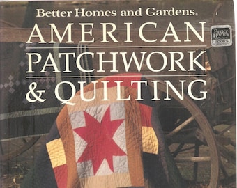 American Patchwork and Quilting - QUILTING BOOKS - Quilting Patterns - Quilting Ideas - Reference Book - Quilting History