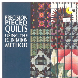 Trapunte assemblate con precisione, utilizzando il metodo Foundation - Modelli di trapuntatura - Idee per trapunte - Trapuntatura