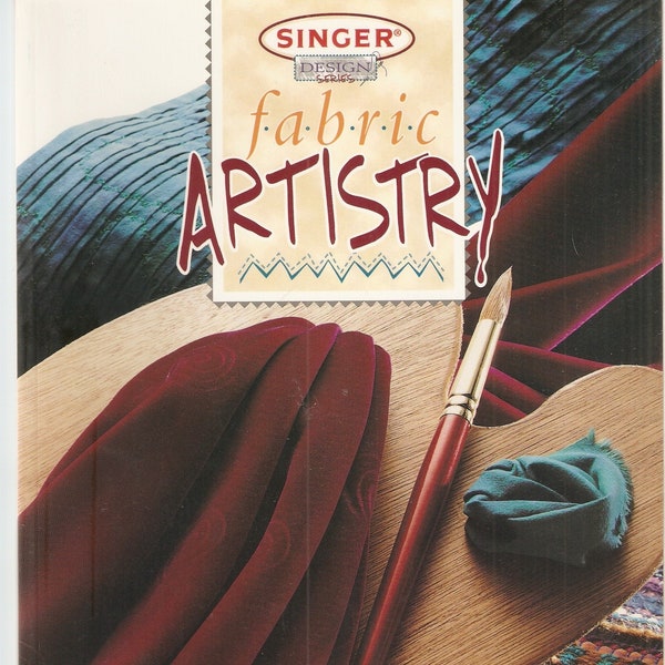 Fabric Artistry - Craft Books -  Pin Weaving - Felting - Quilted Fabric - Embosses Fabric
