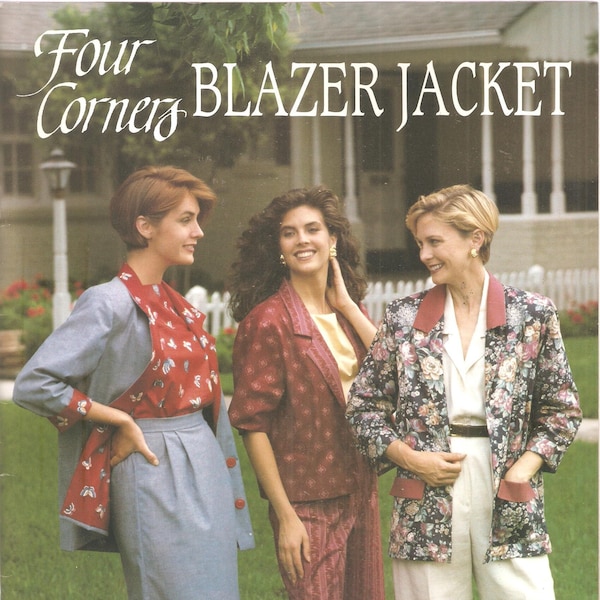 Blazer Jacket Sewing Pattern - Women's Clothes - Sewing - Jackets