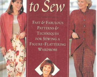 No time To Sew - Sewing Pattern Book - Women's Clothes