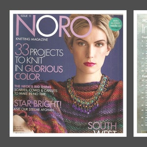 Revistas de tejido Noro - Patrones de tejido - Ropa de punto - Tejidos de moda