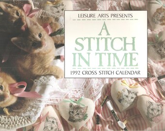 Ein Stitch in Time Kalender - Gezählter Kreuzstich - Saisonale Muster
