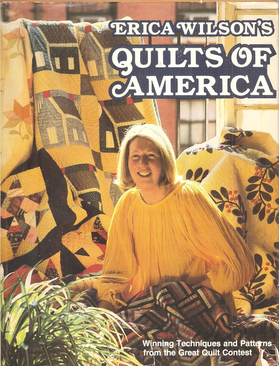 Quilts of America QUILTING BOOKS Quilt Designs Quilting History Reference  Book 