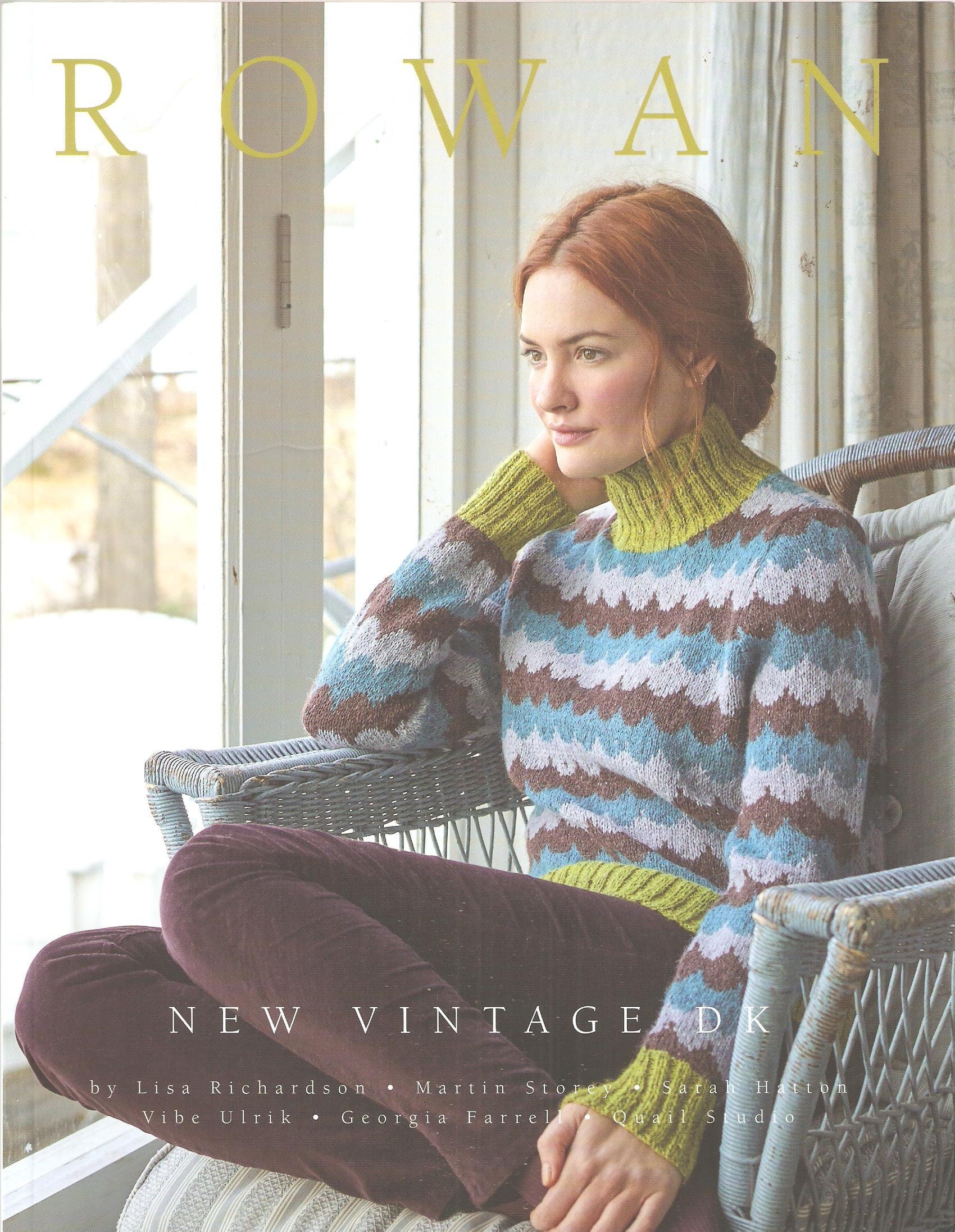 Rowan New Vintage DK Knitting Patterns 