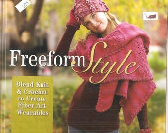 Freeform Style - Knitting and Crochet Patterns -  Fashion Knits - Women's Clothes