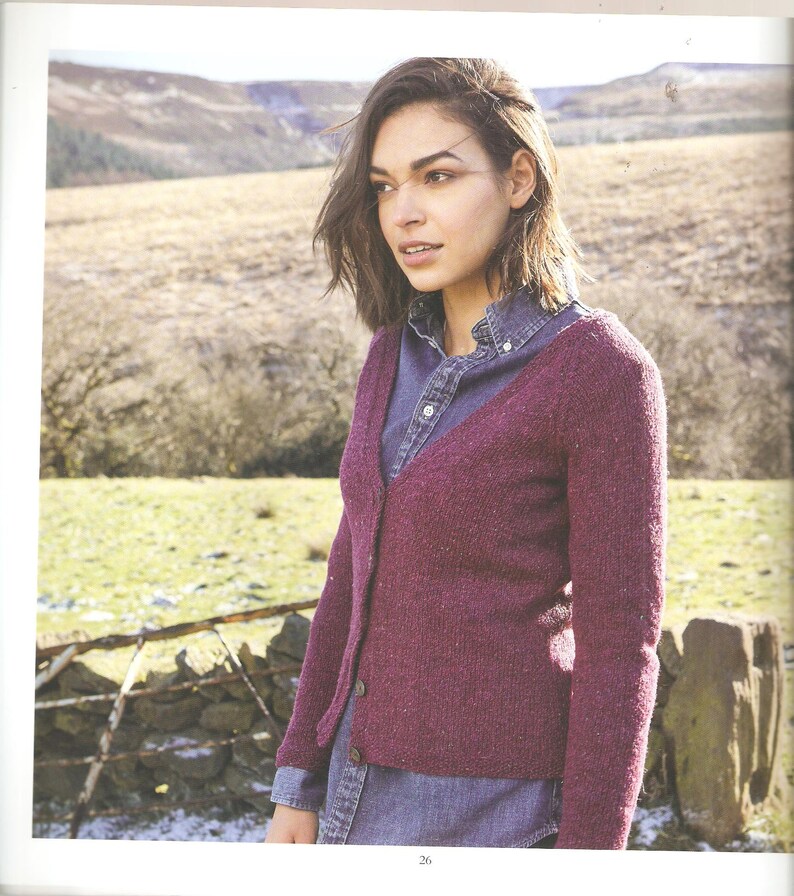 Rowan Around Holme Knitting Patterns Women's Clothes Fashion Knits and