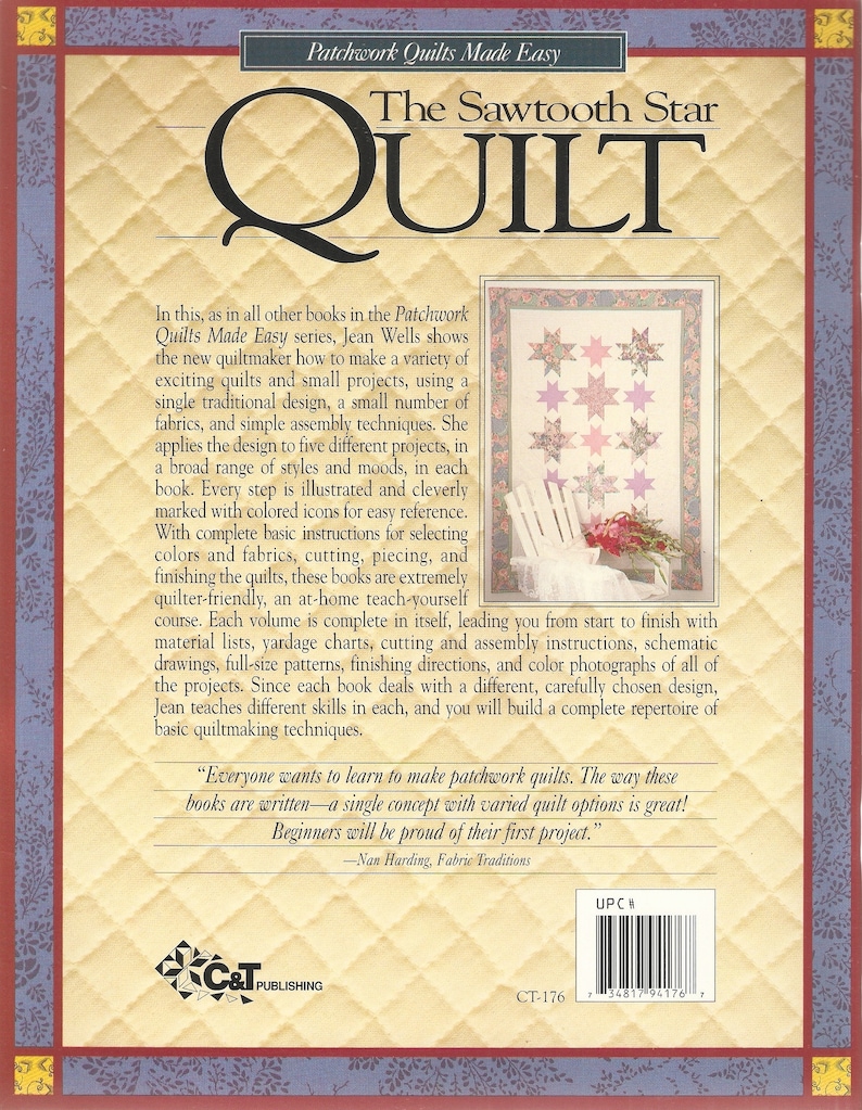 CRAFTS QUILT Books Sawtooth Star Quilt Quilt Ideas Quilt Patterns