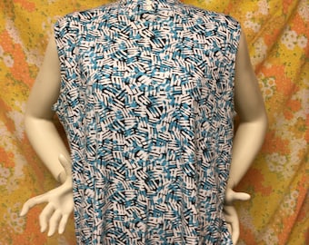 Totally Rad 80's Mock Neck Tank