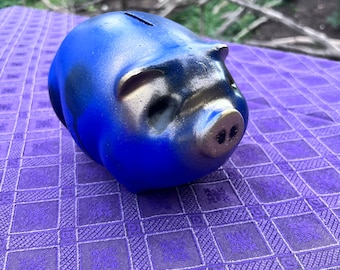 Restored Chalkware Piggy Bank