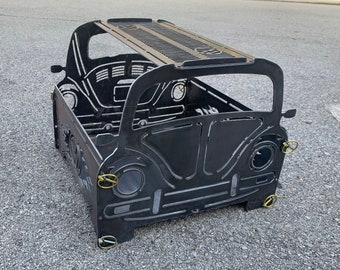 Custom Steel Jeep Fire Pit Collapsible Etsy