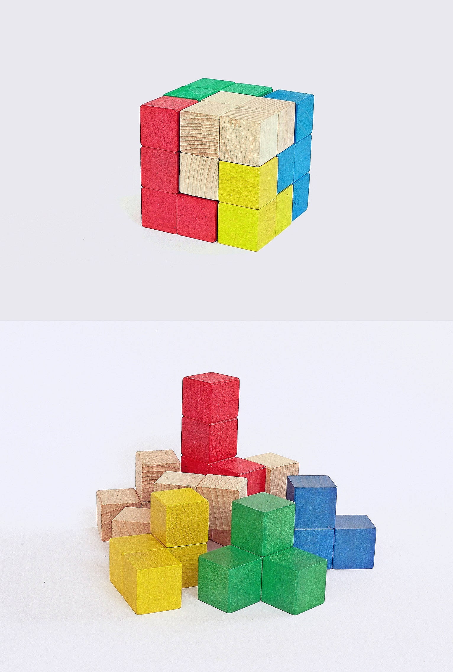 wooden cube toy