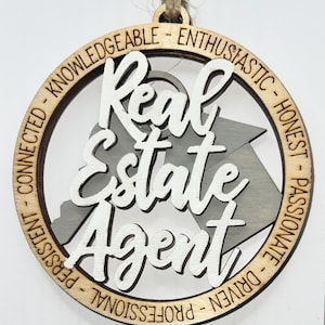 Real Estate Agent Christmas tree ornament