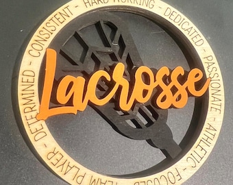 Lacrosse Christmas ornament gift