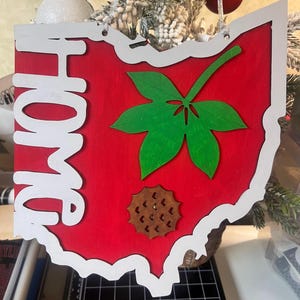 Ohio State large door sign