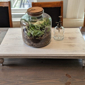 Wood Riser With Feet Modern Farmhouse Decor Rustic Home Decor Table ...