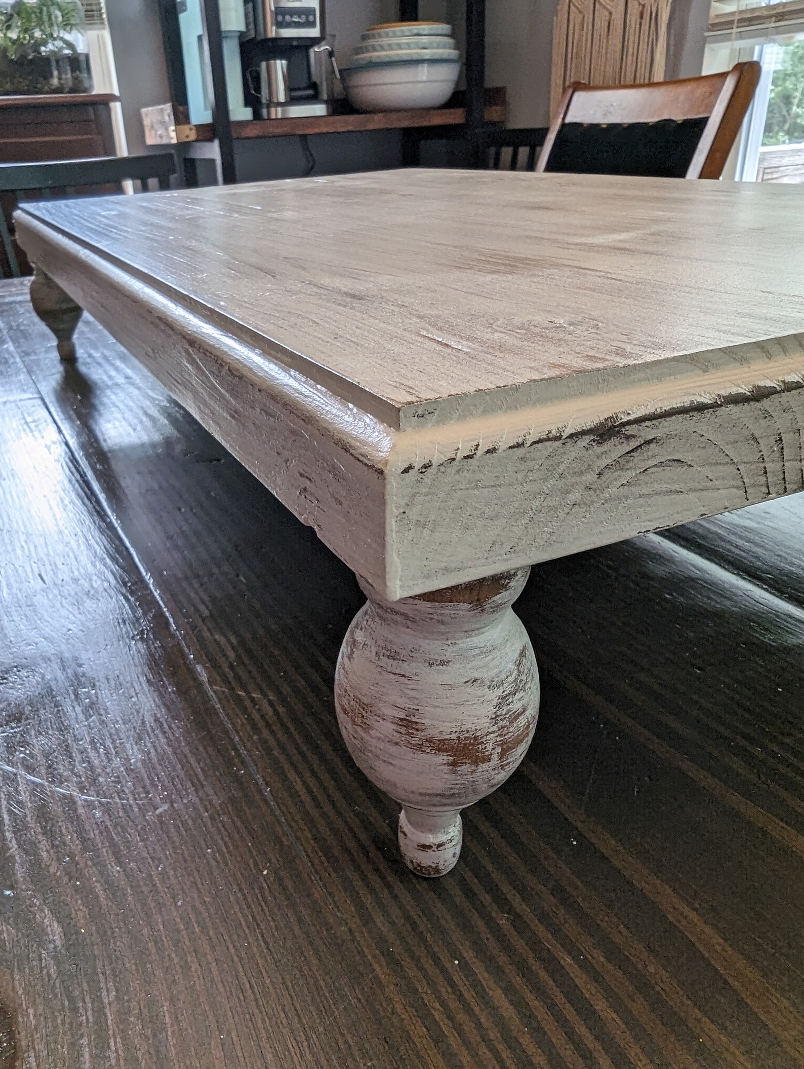 Wood Riser With Feet Modern Farmhouse Decor Rustic Home Decor Table ...