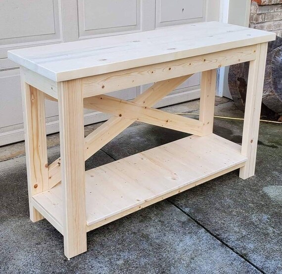 X style cheap entryway table