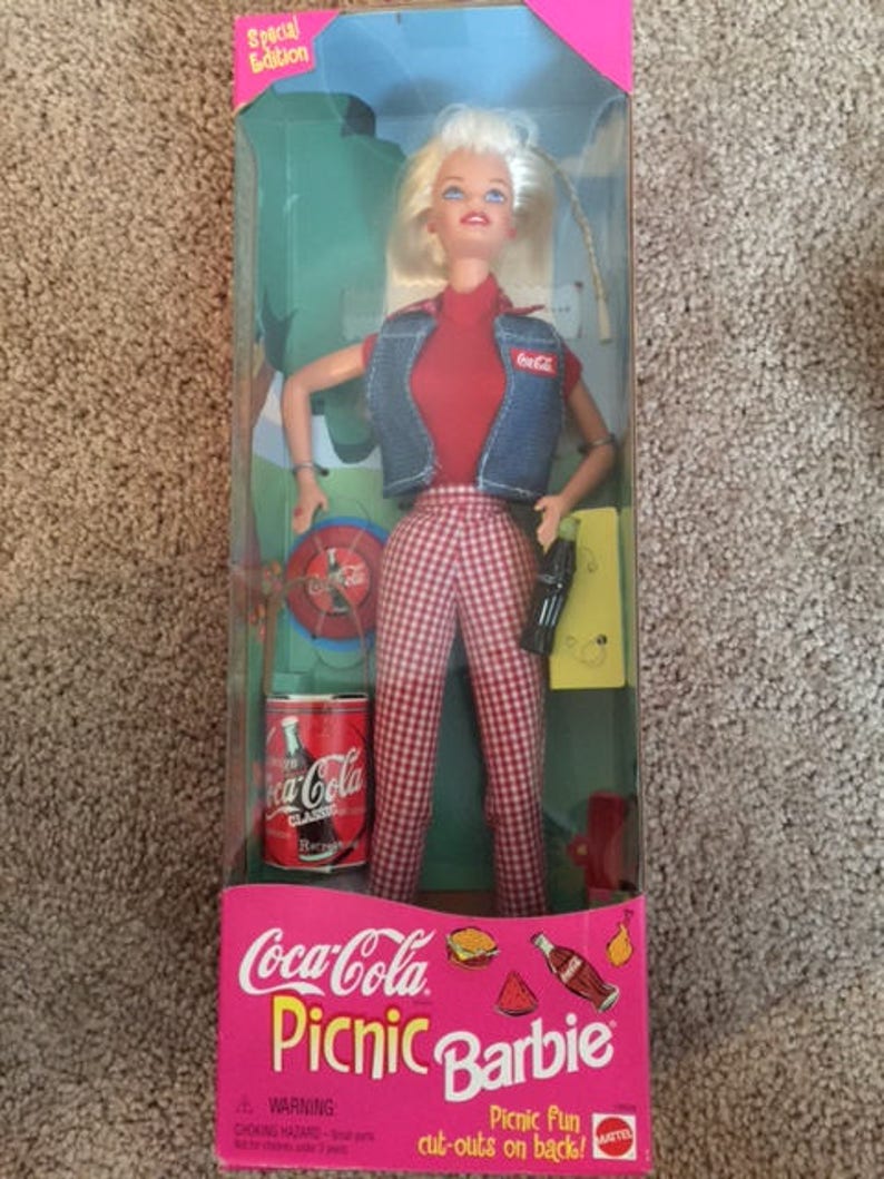 mattel coca cola barbie