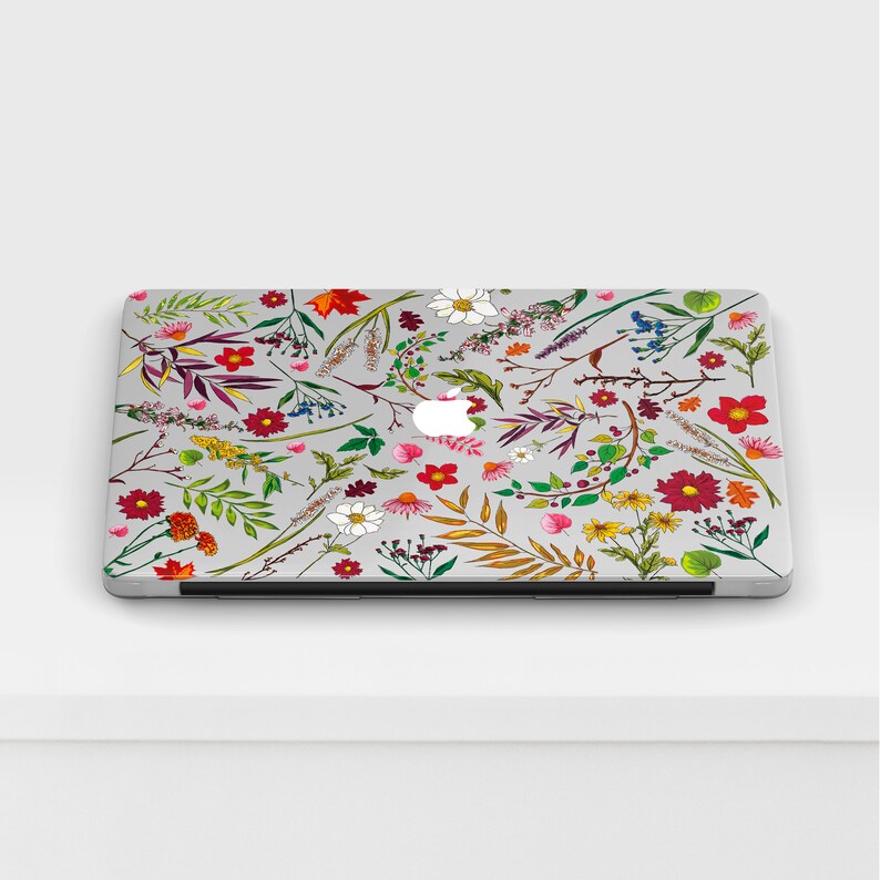 Macbook 13 Pro Case Florals Macbook Air 13 Case Flowers Etsy