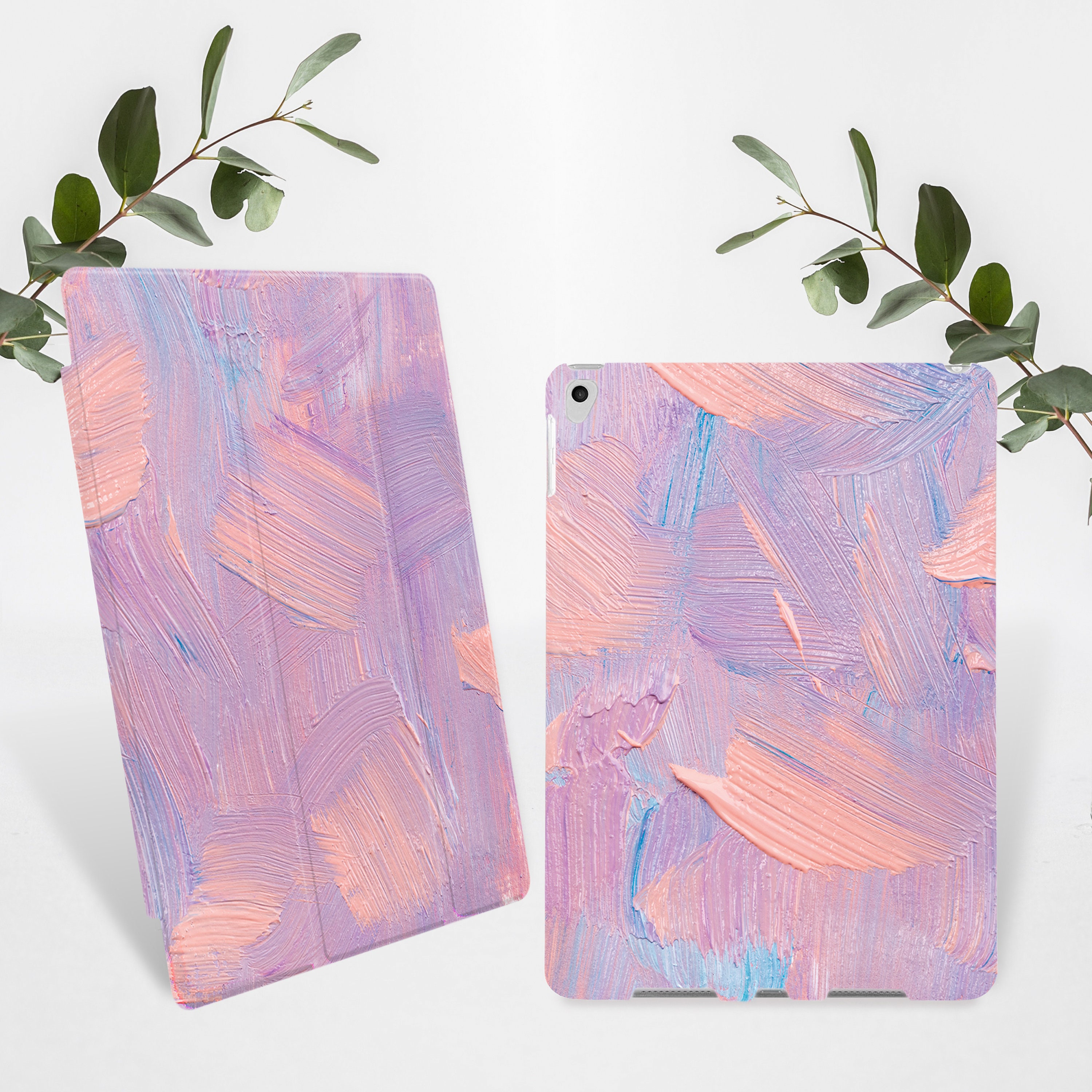 Pink Painting Ipad Case Ipad Pro 9.7 2021 Case Ipad Air Etsy UK