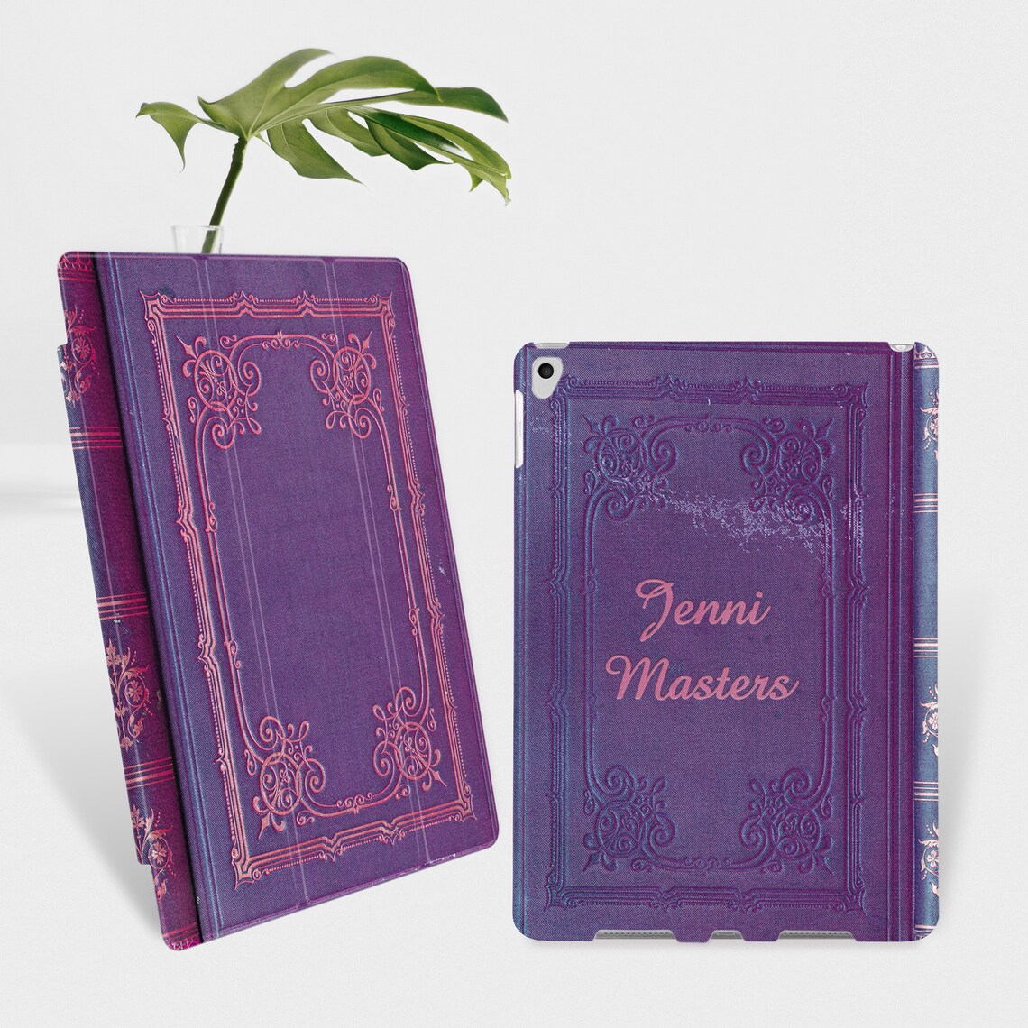Book Ipad Pro 9 7 Case Custom Name Ipad 12 9 Case Ipad Air 2 Etsy