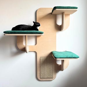 Cactus cat tree, Cat furniture, Cat shelves, Cat bed, Cat wall shelf, Cat lover gift, Cat hammock, Cat bed, Cat walk, Modern cat house,
