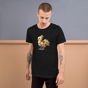 Unisex t-shirt - Fanatic Fantasy - Chocobo - Square Enix - FF7 - Final Fantasy