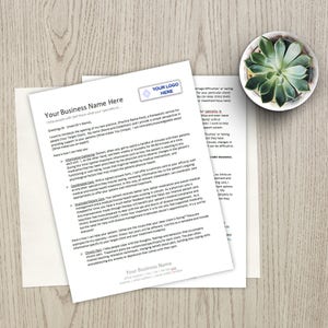 Private Practice, Therapist, Counselor: Letter to Give to Doctors and Letter For Them to Give to Patients Downloadable Form