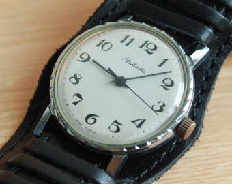vintage mechanical analog wrist watches  RAKETA, in working order